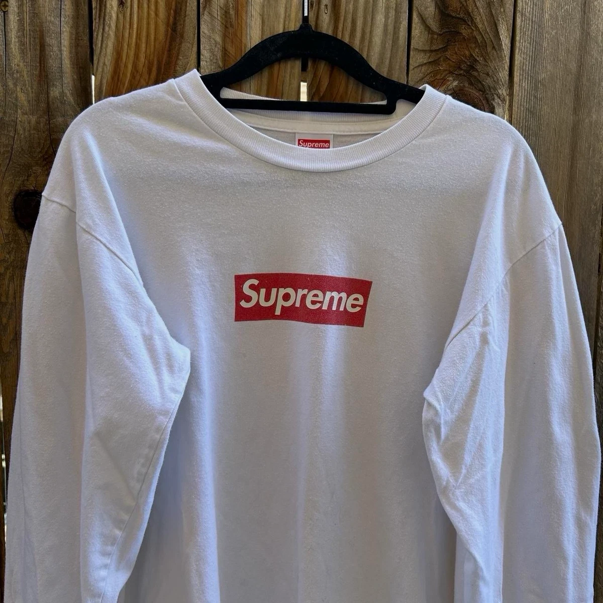 Supreme Long Sleeve Solid T-Shirts for Men for sale | eBay