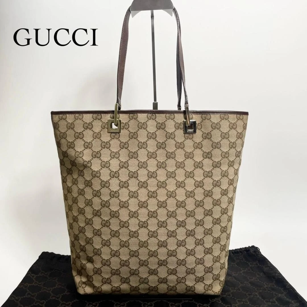 Sac fourre tout en toile Gucci Gg m2_0417