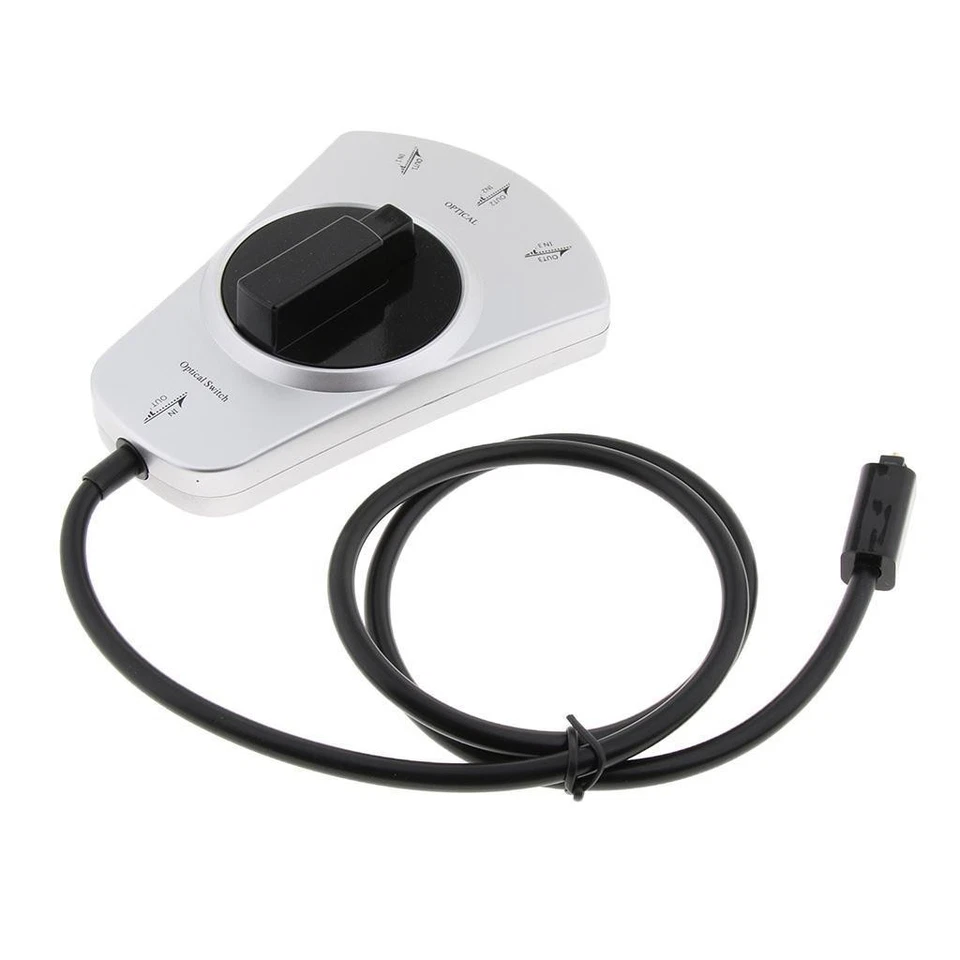 Cable Digital Audio Optical Switcher Fiber Cable Selector - Image 2 of 4