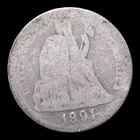 1891 Seated Liberty Dime Silver ---- Nice Coin ---- #KK168