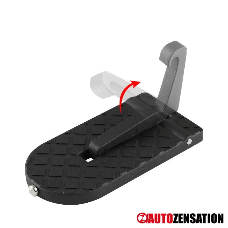 Folding Car Door Foot Pedal Ladder Latch Hook Step Fit Jeep Truck Roof Assist - Изображение 4 из 4
