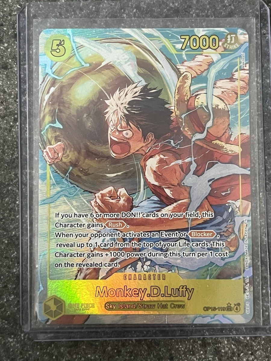 Monkey.D.Luffy OP15-119 Adventure on Kami's Island for sale | eBay
