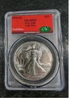 2025-(P) Silver Eagle w/ Eagle Privy  CAC MS69 Red Book Label