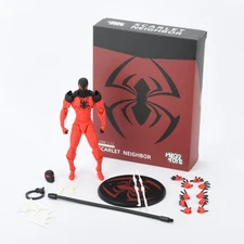 Spider-Man Scarlet Neighbor Symbiote & Kaine Parker 6" Action Figure Toy Gift