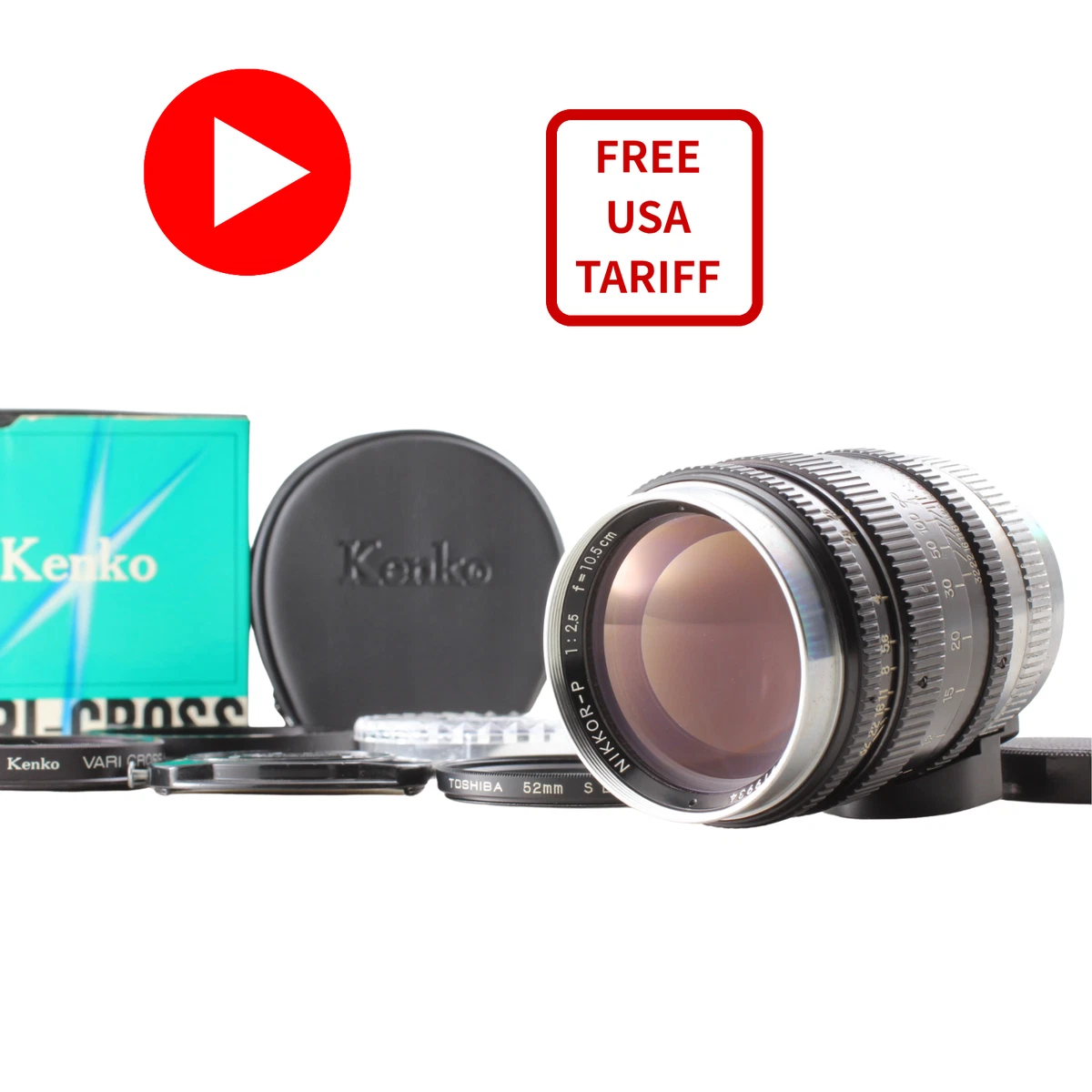 NIKKOR 105mm f/2.5 レンズ Nikon 105mm f/2.5 Camera Lenses for sale - eBay