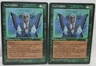 FAERIE NOBLE  X2 MAGIC THE GATHERING HOMELANDS MTG 1995 Trading Card  #612