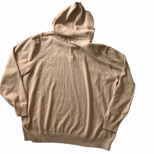 HAWKER RYE Sweater Mens XXL Hoodie Henley Cotton Cashmere Sweatshirt Blush EUC - Picture 4 of 8