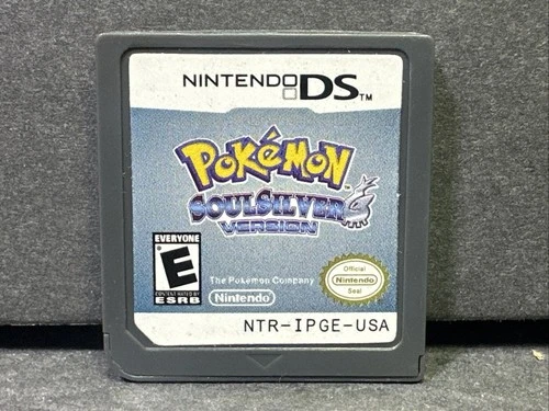 Pokemon Soulsilver Version for Nintendo DS NDS 3DS US Game Card 2010 US Mint