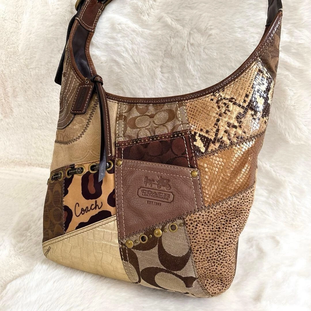 Coach Suede Hobo Bags for Women for sale | eBay