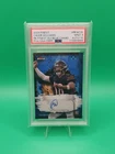 2024 Topps Finest Rookie  Auto Caleb Williams Blue Checker #'d/99 PSA 9 AUTO 10