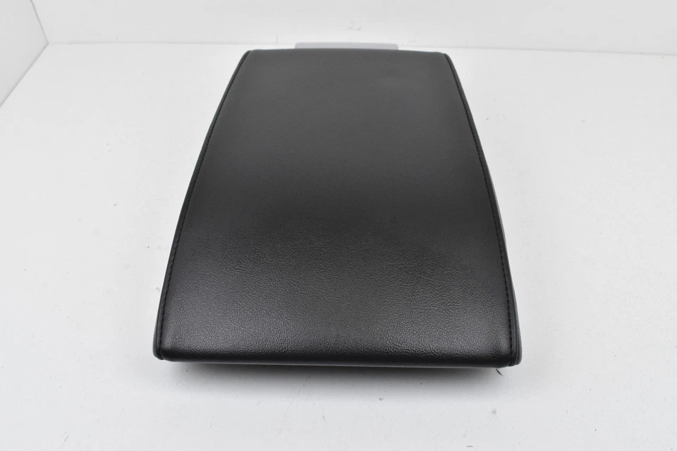 2011-2013 Volvo S60 XC60 Center Console Black Leather Lid Armrest Assembly OEM - Image 2 of 4