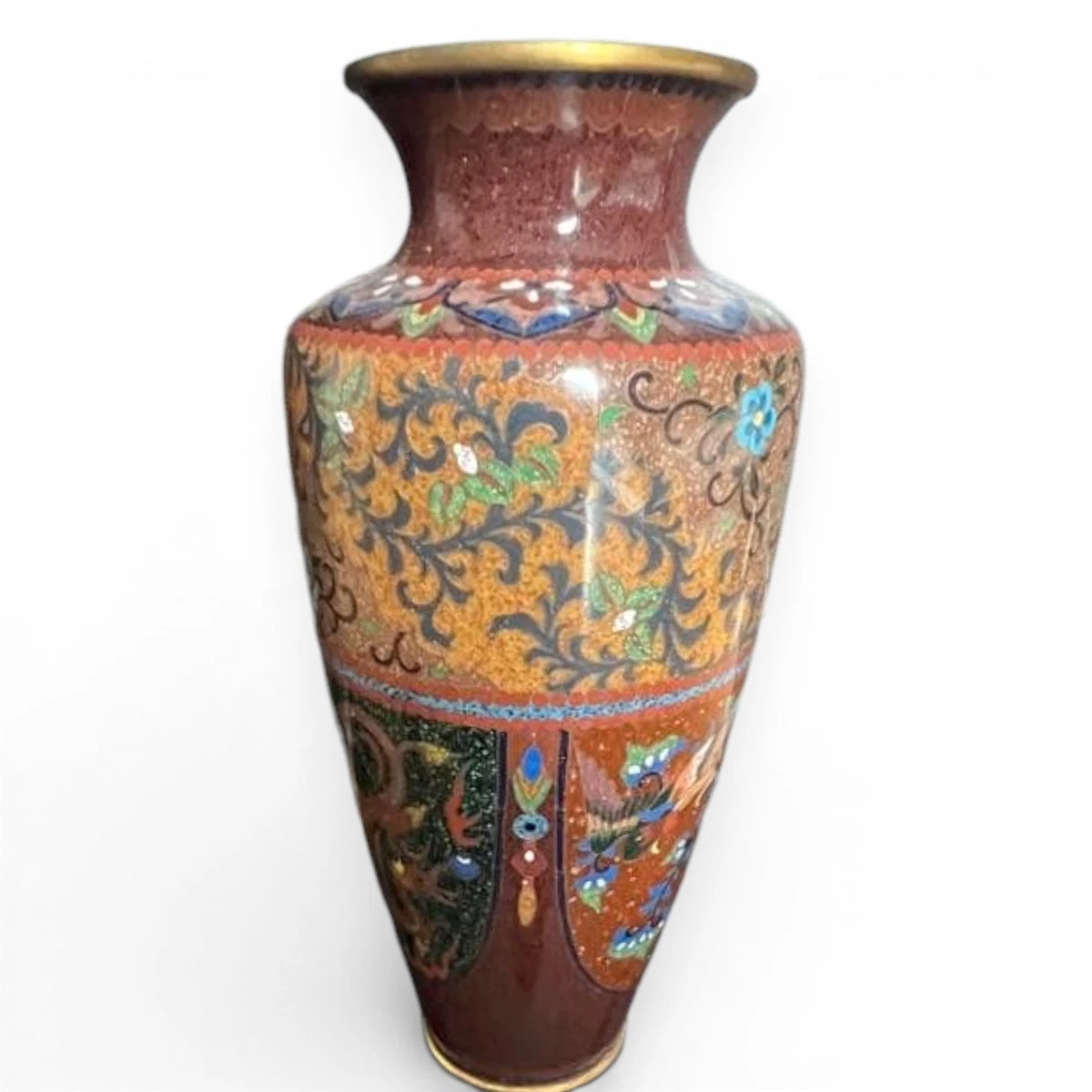 日本景泰蓝龙在日本古董花瓶| eBay
