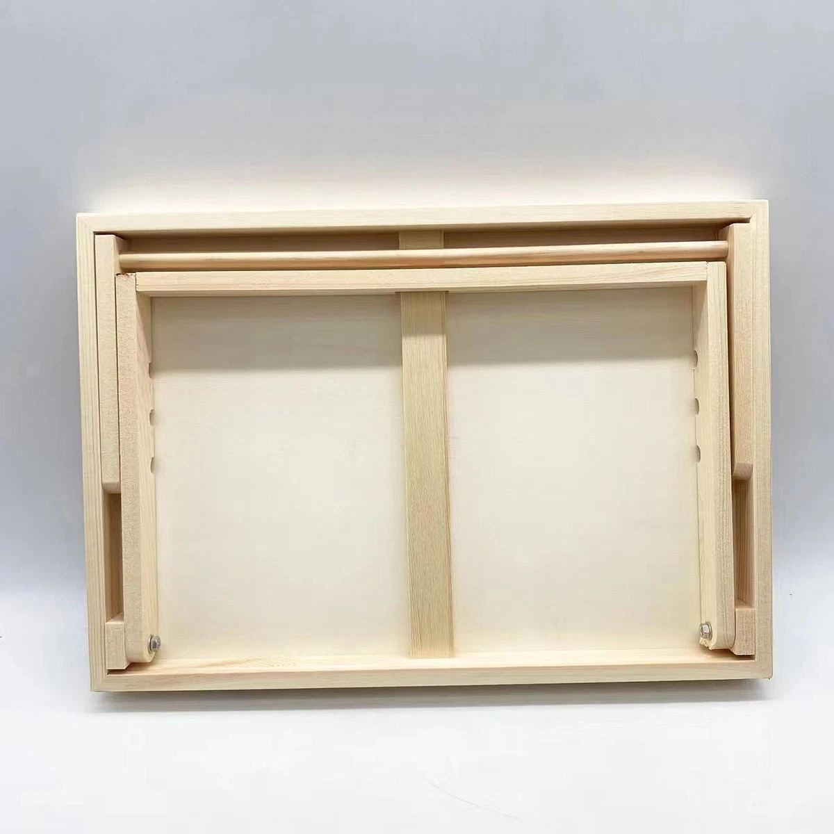 Cavalletto Da Tavolo In Legno Di Pino 40 Cm - Pieghevole, Per Bambini, Studenti E Artisti, Ideale Per Pittura E Feste