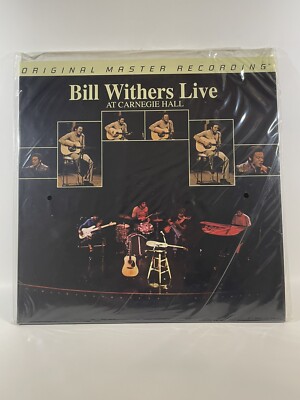 LP: Bill Withers Live at Carnegie Hall - MFSL 2LP MFSL 2-446 2014 SEALED