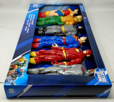 Justice League 6 Pack 12 Inch Figures Spin Master Batman Superman
