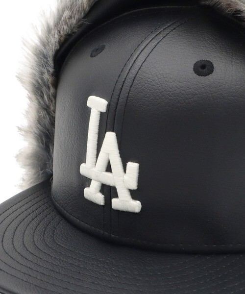 NEW ERA 59FIFTY Dog Ear Los Angeles Dodgers Synthetic Leather