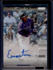 2022 Stadium Club Chrome Autographs Elehuris Montero RC