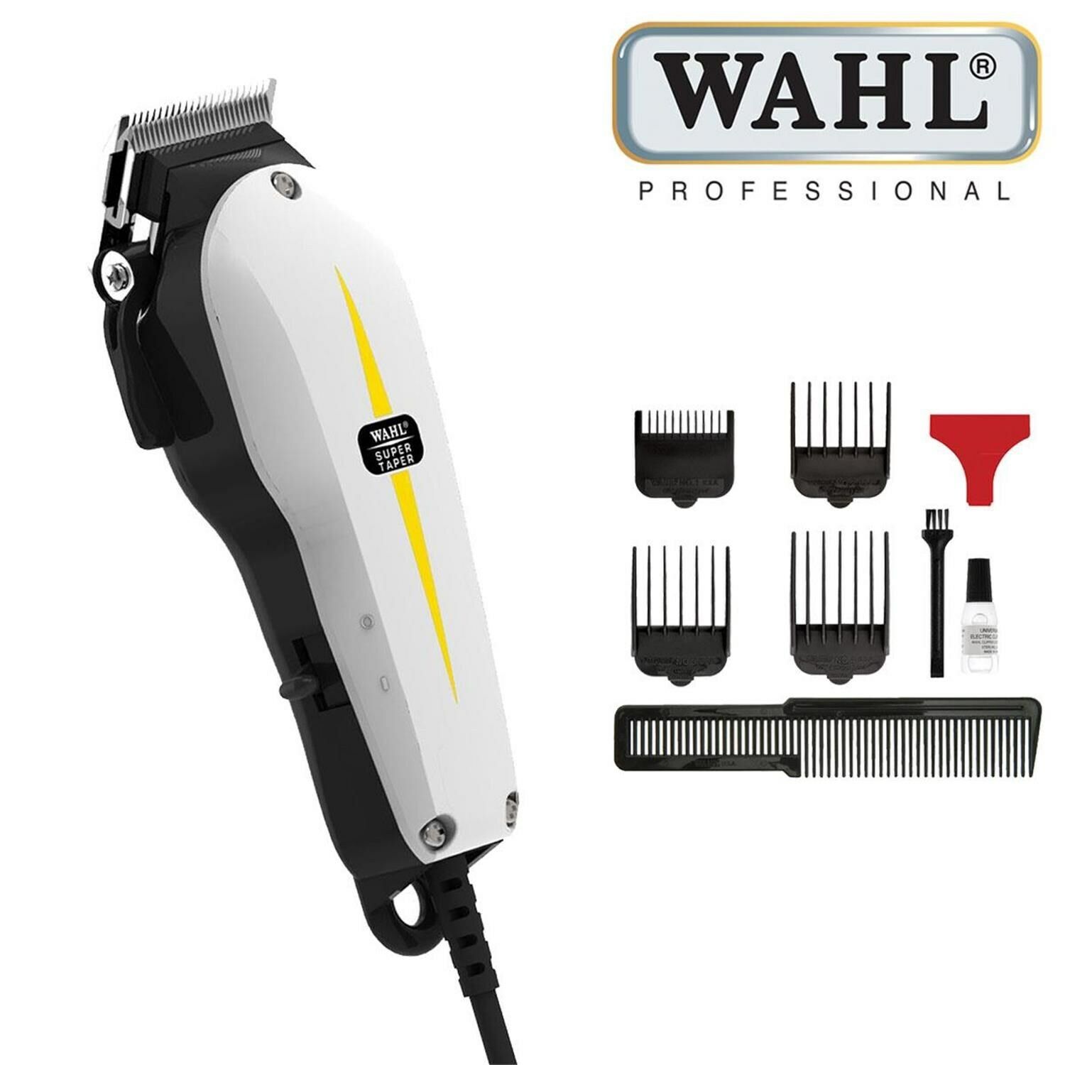Wahl Corded Super Taper Hair Clipper 1  With Adjustable Taper Lever  5037127001554 | eBay