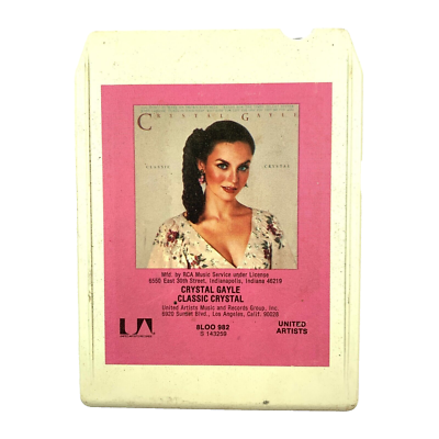 Crystal Gayle Classic Crystal 8-Track Tape S-143259 Liberty 1979