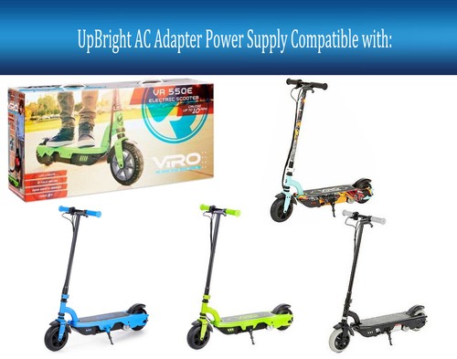 12V or 24V AC Adapter For VR Viro Vega Transforming Electric Scooter Mini Bike - Picture 6 of 6