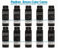 Redken BREWS Color Camo Haircolor 5 Min Custom Gray Camouflage 2oz☆Choose Yours☆