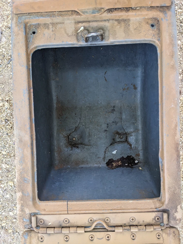 Chevrolet GMC 1973-87 consola central asiento con canastilla OEM C10 C20 C30 Blazer Suburban Foto 4 de 4