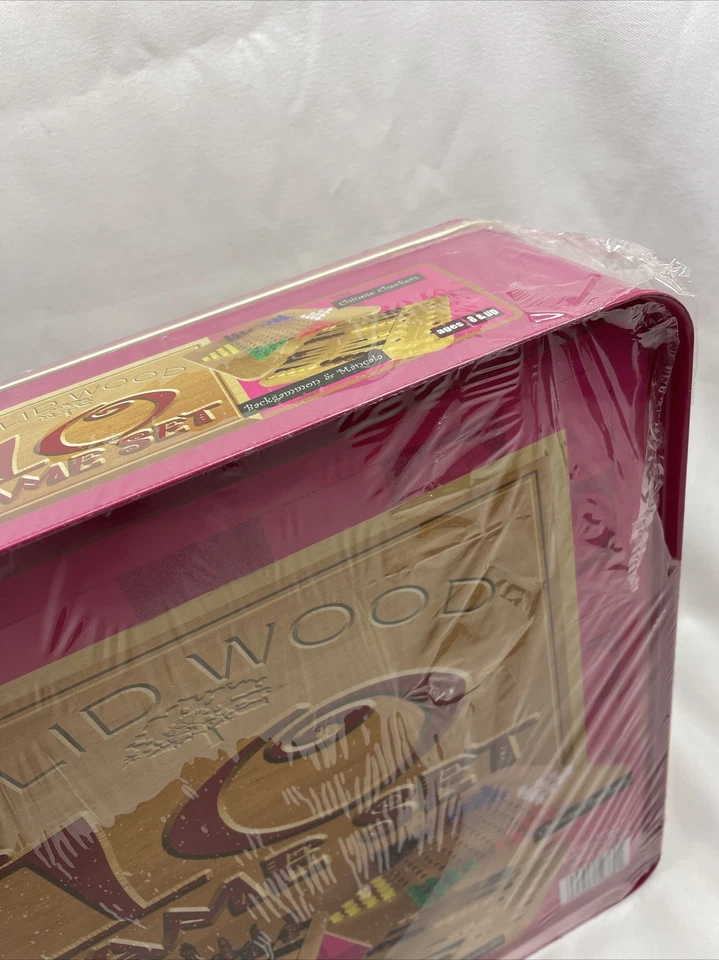 Hardwood Classics 10 Game Set Solid Wood Fundex Chess checkers backgammon Solita - Image 3 of 3