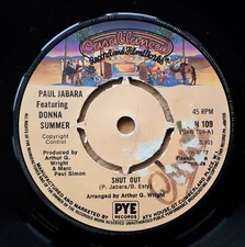 PAUL JABARA Feat. DONNA SUMMER – Shut Out     1977  7" VINYL