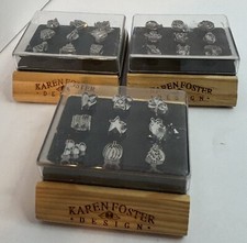27 Embossing Tips in Boxes Christmas/ Holiday /Party Karen Foster Design 3 Boxes