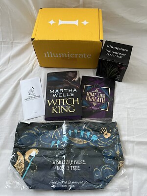 Illumicrate May 2023 Witch King Martha Wells Signed What
