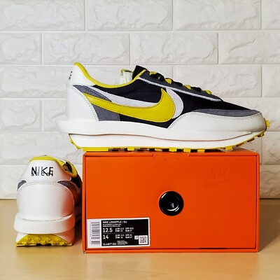 Size 12.5 - sacai x Undercover x Nike LDWaffle Bright Citron for