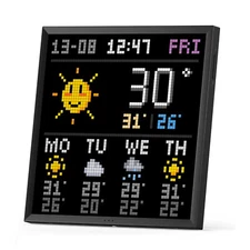 Divoom Pixoo 64 Digital Pixel Art Display 64x64 LED WiFi Photo Frame Wall Decor