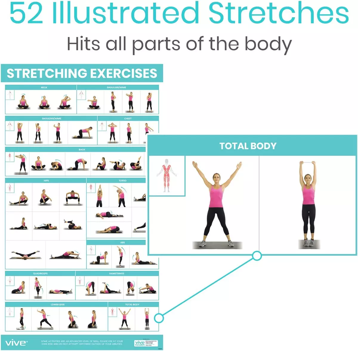 Stretch Out Strap® with Stretching Exercise Poster — Healthcare Supply  Centre Ltd.