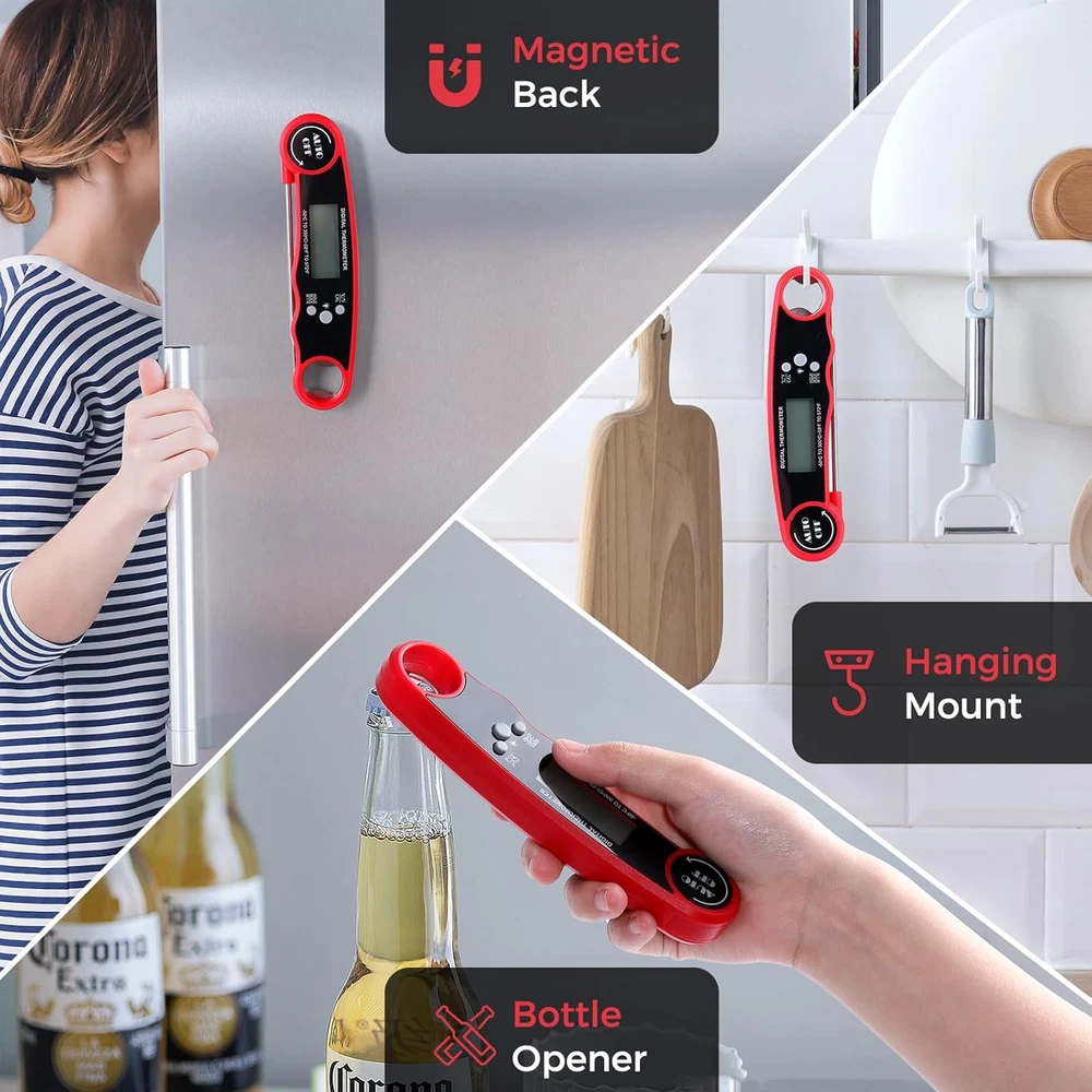 Meat Thermometer Digital – Fast Instant Read Food Thermometer for Cooking, Grill