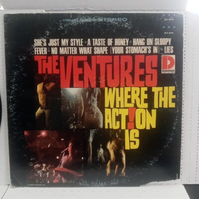 洋楽 Where The Action Is! The Ventures – Where The Action Is 1966 1st press Vinyl LP12 | eBay