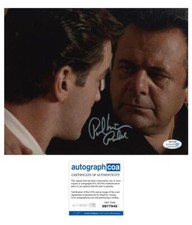 Paul Sorvino "Goodfellas" AUTOGRAPH Signed 'Paulie Cicero' 8x10 Photo D ACOA