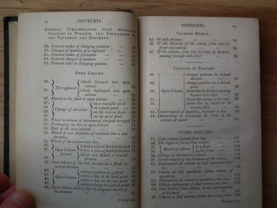 Instructions and regulations for formations and movements of the cavalry (1813) - Image 4 of 4