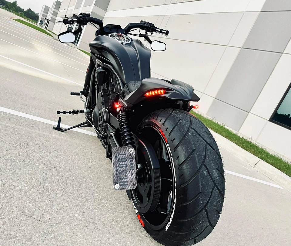 VROD V-Rod 02-17 KIT DE CARROCERÍA MUSCLE HARLEY TANQUE RADIADOR CAJA DE AIRE CON COJÍN DE ASIENTO Foto 3 de 4