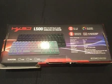 HXSJ 61 Keys RGB Backlit Mechanical Gaming Keyboard Wireless RGB Backlit Hot