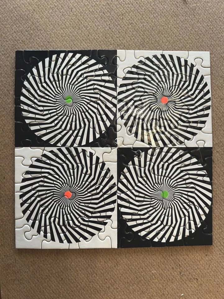 Vintage Springbok Mini Puzzle "GEMINI 66",  Edna Andrade PZL7087 COMPLETE! - Image 2 of 4