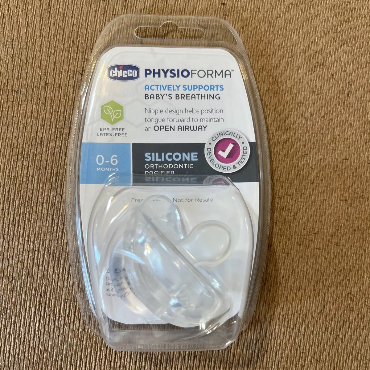 Chicco physioforma soft silicone cheap pacifier