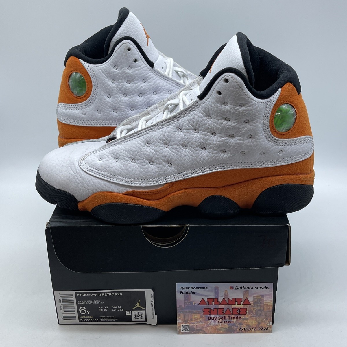 jordan 13 starfish hibbett sports