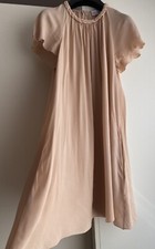 RED Valentino Garavani Mini Biege A-Line 100% Viscose Dress Size 40It