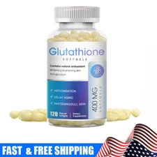 Glutathione Capsule Strong Antioxidant Anti-Aging Skin Whitening Liver Health US