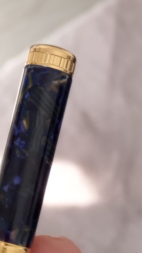 Füllfederhalter aus 18K Gold Waterman Lady Agathe Galalithe massiv Goldfeder Füllfederhalter - Bild 6 von 10