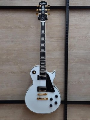 Epiphone Les Paul Custom Electric Guitar Mahogany Body Ebony Fingerboard