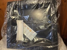 Black Recessed Shower Niche Textured Ready to Tile & Waterproof 17" x 17" New