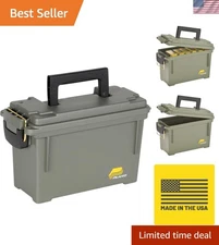 Plano Field Ammo Box Lockable Ammunition Storage Box w/ Heavy-Duty Carry Handle