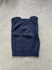 WW1 US Navy Blue Knit Sweater Vest Red Cross (Z31