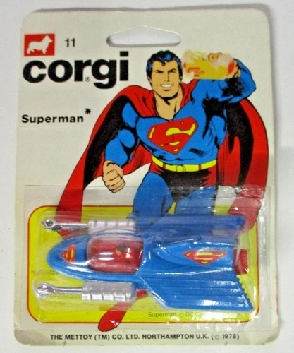 Corgi 11 Superman Supermobile - 1978 The Mettoy Co UK - BNIP